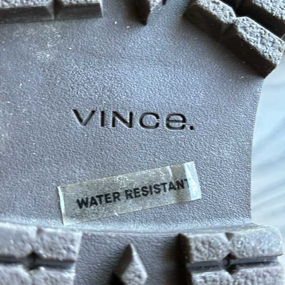 Vince Cabria Lug zip combat boots size 6.5 - Picture 12 of 14